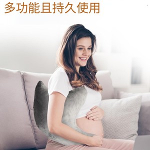 C Shape Shoulder Support Pillow Gray Ergonomic Neck And Shoulder Pain Relief Post Operative Recovery Side Sleeping Pillow - Product Image 4