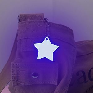 PVC Reflective Keychain with 3D Embossed Logo Custom Shapes <b>for</b> Construction Safety Gear - Product Image 2