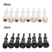 Cable Conector Impermeable M12/M16 de 2-6 Pines IP67/IP68 para Aplicaciones de PCB
