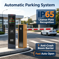 Système de gestion du stationnement avec reconnaissance de plaque d'immatriculation et prise en charge de la télécommande pour le contrôle d'accès aux parkings commerciaux