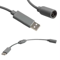Câble adaptateur USB pour manette Xbox 360 vers PC, câble détachable pour Xbox 360