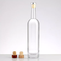 Bouteilles en verre de 500 ml, 700 ml, 750 ml pour la vodka, le whisky et les spiritueux - Fabricant de bouteilles en verre
