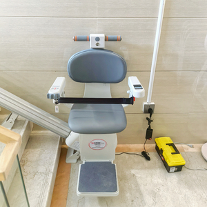 <span class=keywords><strong>Montascale</strong></span> Lineare Multifunzionale Sit-Stand per Uso Domestico in Scale di Ville, Piattaforma di Sollevamento Elettrica per Salire le Scale - Product Image 5