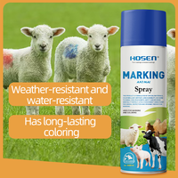 Peinture pour bétail inoffensive à base de solvant pour marquage d'animaux 500ML