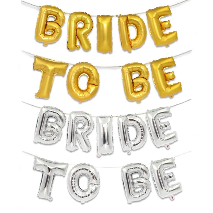 Высшее качество, товары для вечеринок на заказ, украшения для свадьбы, дня рождения, набор воздушных шаров для одной вечеринки с буквами