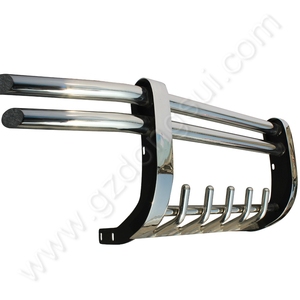 Dongsui frente parachoques guardia de acero inoxidable elegante rejilla guardia para HILUX REVO VIGO <span class=keywords><strong>RAV4</strong></span> FJ120 Bull Bar - Product Image 3