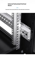 Armoire réseau murale robuste, adaptée à la surveillance basse tension, aux salles de serveurs et à la câblage structuré