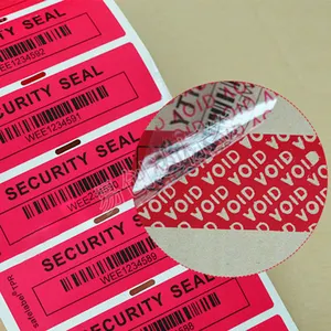 Custom Warranty Void Stickers VOID Warranty Label Security Seal Void Stickers