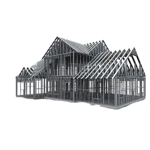 2021ขายร้อน Prefabricated อาคาร89 Light Gauge Steel Framing Roll Forming Machine Prefab House สำหรับฟิลิปปินส์
