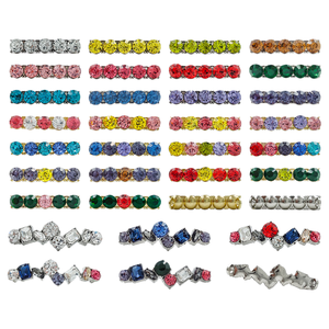 Clips Decorativos <span class=keywords><strong>para</strong></span> Cordones de <span class=keywords><strong>Zapatos</strong></span> Olian de Lujo, Adornos Brillantes con Pedrería, Dijes <span class=keywords><strong>para</strong></span> <span class=keywords><strong>Zapatos</strong></span>, Cordones Decorativos Vintage <span class=keywords><strong>para</strong></span> Tenis - Product Image 4