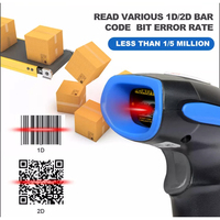 Luckydoor K-626 Pemindai Barcode 2D Berkinerja Tinggi USB Kabel Pembaca Kode QR Tersedia Garansi 2 Tahun