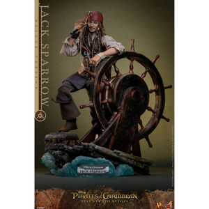 Nouveau Stock Hottoys DX37 DX38 <span class=keywords><strong>Jack</strong></span> Sparrow 1/<span class=keywords><strong>6</strong></span> Échelle 30cm PVC Animation Action Figure Jouet Cadeau Modèle Collection Inspiré Pirates - Product Image 2