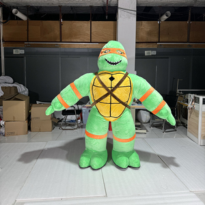 Costume de mascotte gonflable Tortues Ninja en tissu pour événement Festival gonflable Cosplay Mascotte - Product Image 1