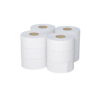Papier toilette en rouleau jumbo commercial 3 plis, écologique, personnalisé en gros, pas cher, Papel Higienico Por Mayor