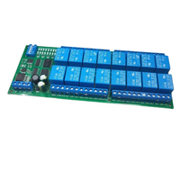 16ch CC 12V RS-485 Modbus RTU Carte Relais RS485 Bus Commutateur de Télécommande pour LED Moteur PLC PTZ Caméra Maison Intelligente