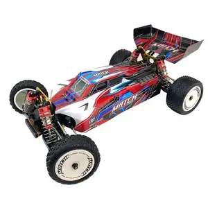 WLtoys 104001无线电控制玩具1:10比例4WD越野车45千米/h高速赛车玩具2.4G电动遥控玩具