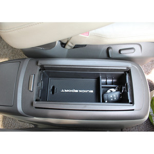 Lu Zun Armrest Storage Box <b>Black</b> Plastic Center <b>Console</b> Compartment For Buick GL8 2011-2018 - Product Image 1