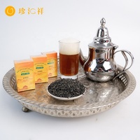 Fournisseur en gros de thé en vrac de Chine, thé vert Chunmee 41022, boîte de thé certifiée ISO, garanties de parfum naturel intense