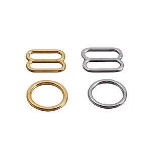 Metal Hardware Hook Bra Adjustment Strap Slider Adjusters Clips for  Swimwear Metal Accessories - China Bra Ring and Slider and Bra Adjuster  price