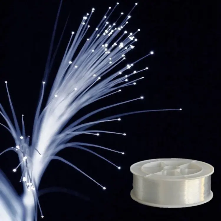 0.75mm Asahi Kasei Pmma Fiber Optic DB-750 DB-1000 PMMA fiber optic kabel für dekoration beleuchtung