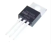 Transistor MOSFET IRF3205 TO-220, canal N, 55V 110A, TO-220, montage traversant, transistor MOSFET de puissance IRF3205