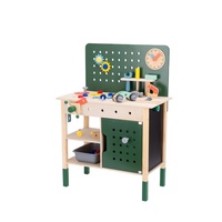 Jouets d'atelier en bois pour enfants, console de réparation, table de jeu, tournevis, marteau, clé à molette, jeu de simulation