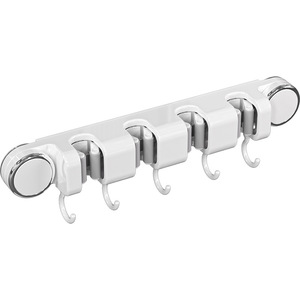 Suction Cup Mop Clip Wall Mounted Hook Strong Hold Traceless Bathroom Household Cleaning Tool Pet Material Durable - Product Image 5