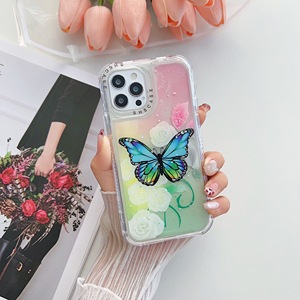 Honatop 360 forros Shscase funda <span class=keywords><strong>de</strong></span> flor <span class=keywords><strong>de</strong></span> mariposa para ZTE A33S A54/A34 V50 VITA A53 A52 LITE L220 Blade a73 4G - Product Image 4