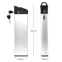 Batterie au lithium pour vélo électrique DCH-009 48V/52V 10.4Ah 13Ah 16Ah 17.5Ah pour Shengmilo /Lectric XP/lankeleisi Vélo électrique pliable