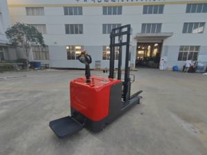 2T Электрический штабелер для поддонов, высота подъема вилочного погрузчика 5,5 м - Product Image 4