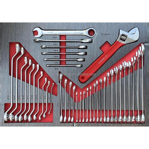 Chariot de rangement pour outils avec tiroirs, mallette rigide pour mécaniciens professionnels, kits d'outils de <span class=keywords><strong>garage</strong></span> en mousse EVA pour réparation automobile - Product Image 5