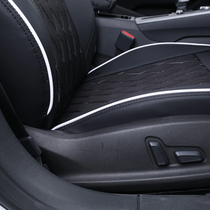 Housse de siège <span class=keywords><strong>auto</strong></span> complète en <span class=keywords><strong>cuir</strong></span> de luxe sur mesure pour Ford Mustang, 5 pièces, antidérapante, toutes saisons, ajustement parfait - Product Image 3