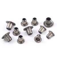 Semi Tubular Rivet High Precision Brass Aluminum Copper Stainless Steel 304 Titanium Flat Head 2mm Heat Resistant Rivet
