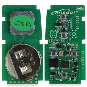 Lonsdor LT20-02/ LT20-05/ LT20-06/ LT20-07 8A + 4D phổ thông minh Bảng chìa khóa PCB cho Toyota Lexus 433/315 MHz làm việc cho k518/kh100