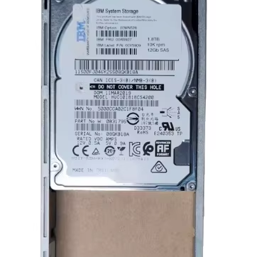 Upgrade Your Storage with IBM 1.8TB 10K 12G 2.5 SAS V3700 HDD W/Tray | High Performance | PN 00RX927