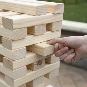 54 Buah Susun Menara Blok Kayu Permainan Pasangan Lucu untuk Dewasa-Blok Kayu dengan Pertanyaan dan Tantangan Truth Or Dare - Product Image 5