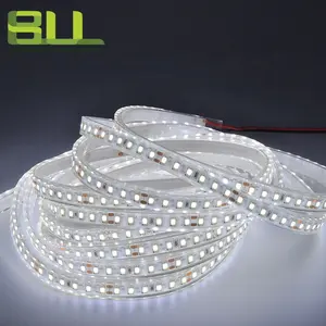 방수 LED 스트립 IP68 120led 차가운 흰색 8mm 너비 2835 야외 장식용 led 스트립