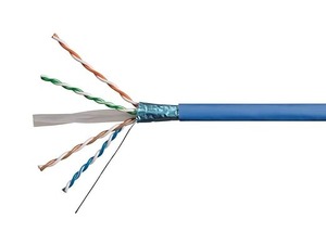 Câble LAN Cat6 UTP 23AWG, 4 paires, 8 conducteurs, 1000 Mbps Gigabit, 305 m (1000 pi) en rouleau, câblage Ethernet structuré intérieur - Product Image 1