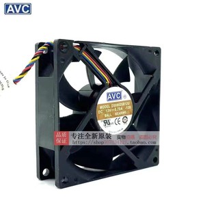 Ventilateur de refroidissement Avc 80 mm Ds08025B12U Dc12V 0.70A avec roulement à billes pour processeur - Product Image 1