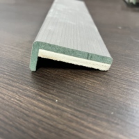 WanDa OEM ODM Moldura de puerta de madera recubierta de PVC resistente al agua, piezas de marco de puerta en forma de L con diseño minimalista para pedidos al por mayor