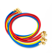 สายชาร์จน้ำยาแอร์ Tesmo รุ่น R410A R22 แบบยางอเนกประสงค์ พร้อมข้อต่อทองเหลือง สำหรับบริการเครื่องปรับอากาศและระบบทำความเย็น - Product Image 6