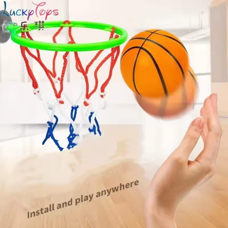Mini Small Basketball Board Punch-free Rack Ball Frame Educational ...