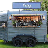 Kiosque mobile pour cuisine à hot-dog, camion de cuisine à hot-dog, remorque pour bar à chevaux