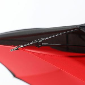 Custom Logo Windproof Reverse Umbrella Hands Free Double Layer Rain Protection for Outdoor Giveaways - Product Image 5