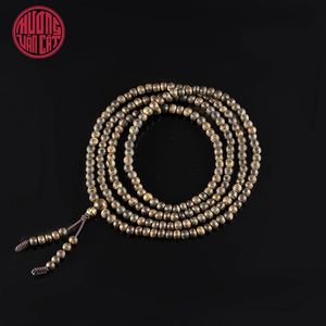 Pulsera de Mala de Agarwood de Primera Calidad con 216 Cuentas de 4mm, Resina Profunda y Densidad, Joyería Premium de Oud para Meditación - Product Image 3