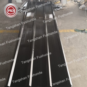 Fushunde bền chống ăn mòn ppgi thép mạ kẽm kẽm sắt tấm màu tráng prepainted sóng tấm lợp kim loại - Product Image 4