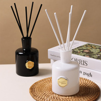 Mini diffuseur de parfum en verre écologique de 200 ml, ensemble de diffuseur de parfum de luxe, huile parfumée, diffuseur d'air frais, diffuseur de roseaux