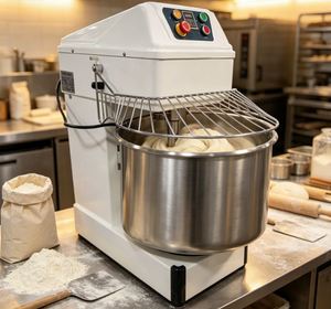 Pétrin à spirale industriel 25 kg 50 L pour boulangerie, mélangeur de pâte à pain, machine à pétrir et à mélanger - Product Image 1