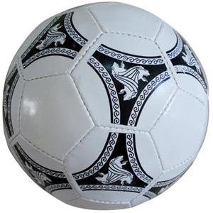 Ballon de football dégonflé en cuir PVC, logo personnalisé, promotionnel, drapeau brésilien, ballon de football - Product Image 1