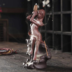 Porcellana bruciatore di incenso bruciatore di incenso candeliere conchiglia ragazza di riflusso incenso bruciatore di decorazione comprare un sacco - Product Image 3